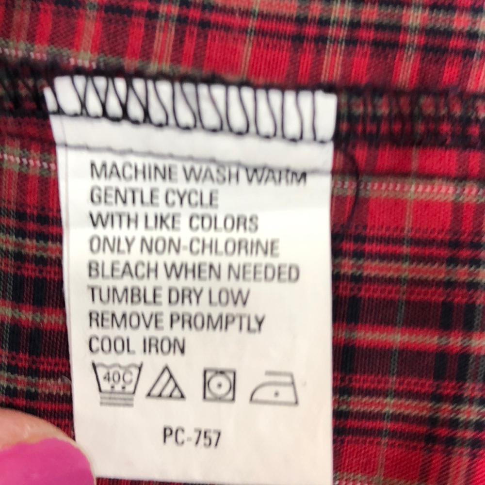 Van Heusen Button Down Shirt Size Small HP EUC - Picture 8 of 8